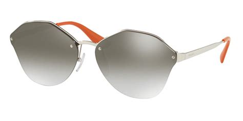 prada 64 ts|Prada PR 64TS 1BC4S1 Sunglasses in Silver .